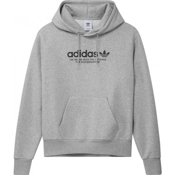 textil Sudaderas adidas Originals 4.0 logo hoodie Gris