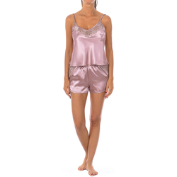 textil Mujer Pijama Kisses&Love 2200-MINK Marrón