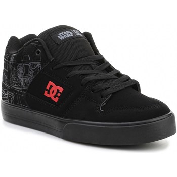 Zapatos Hombre Zapatos de skate DC Shoes DC Star Wars Pure MID ADYS400085 Negro