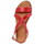 Zapatos Mujer Sandalias Christianelle  Rojo