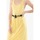 textil Mujer Vestidos Le Temps des Cerises Vestido largo plisada LALY Amarillo