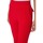 textil Mujer Pantalones Elisabetta Franchi PA01526E2 Rojo