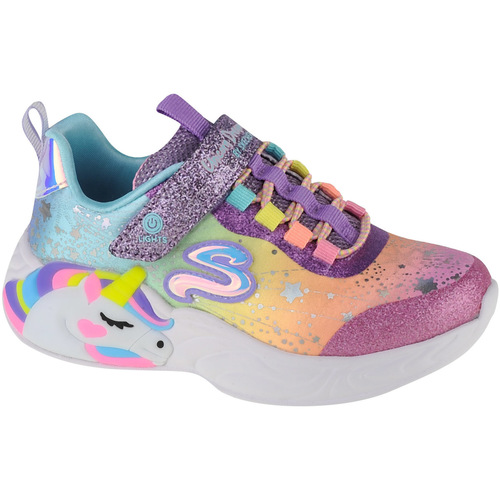 Zapatos Niña Zapatillas bajas Skechers S-Lights Unicorn Dreams Multicolor