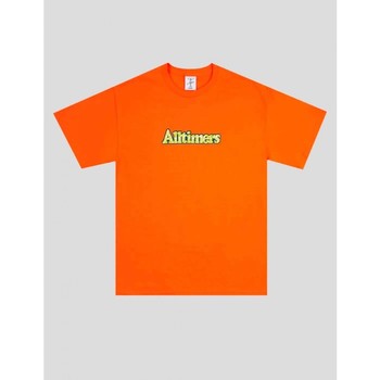 textil Hombre Camisetas manga corta Alltimers CAMISETA  ZESTY BROADWAY T SHIRT ORANGE Naranja