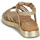 Zapatos Mujer Sandalias JB Martin LIMBO Tresse / Oro