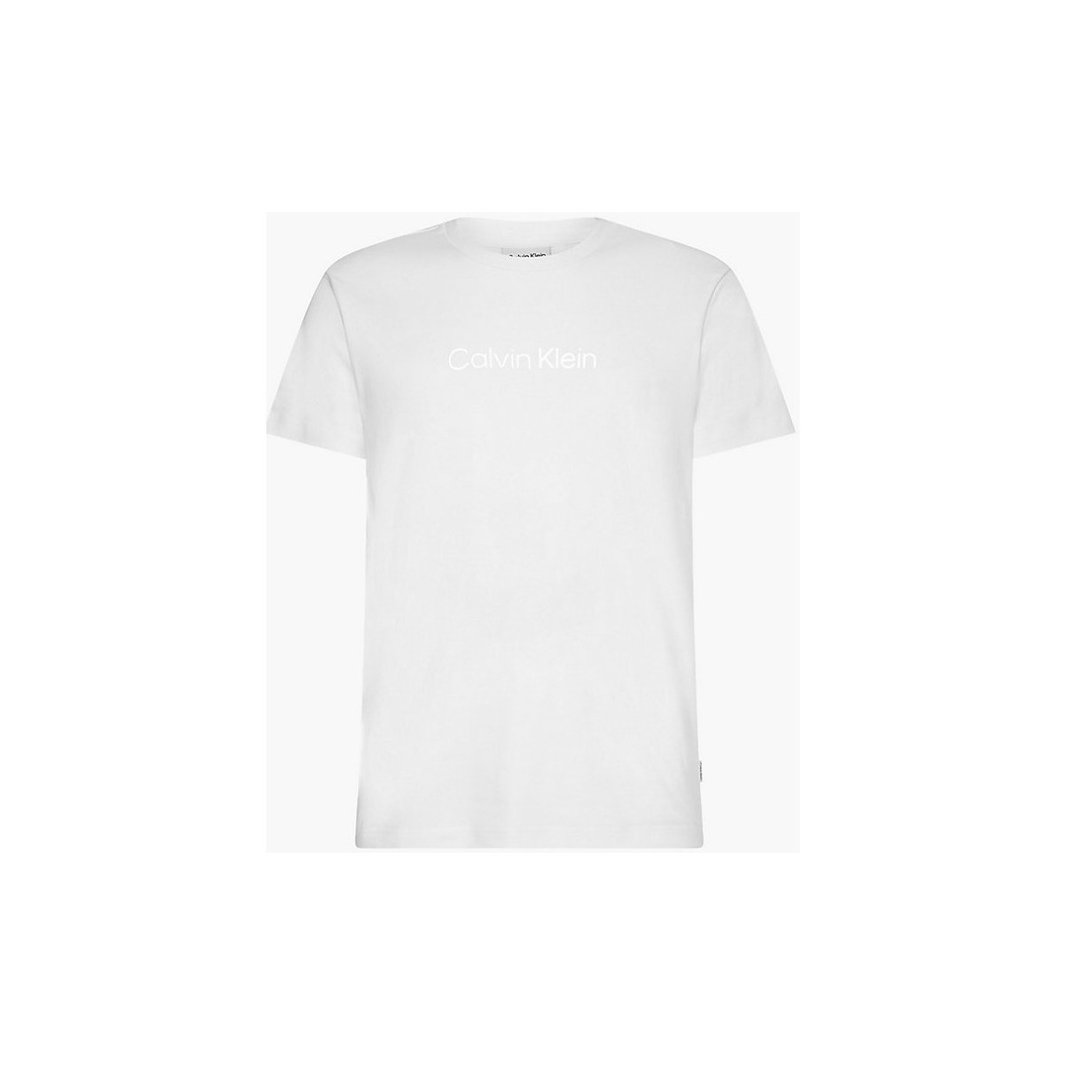 textil Hombre Tops y Camisetas Calvin Klein Jeans K10K109802 Blanco