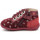 Zapatos Niña Botas de caña baja Kickers Bonzip Rojo