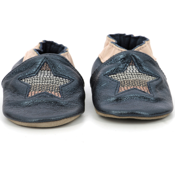 Zapatos Niña Pantuflas para bebé Robeez Star Stripe Azul