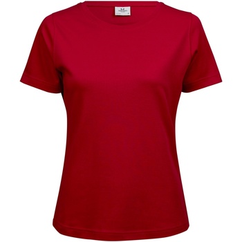 textil Mujer Camisetas manga corta Tee Jays Interlock Rojo