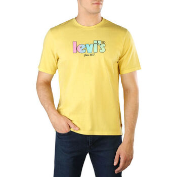 textil Hombre Camisetas manga larga Levi's - 16143 Amarillo