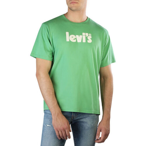 textil Hombre Camisetas manga larga Levi's - 16143 Verde