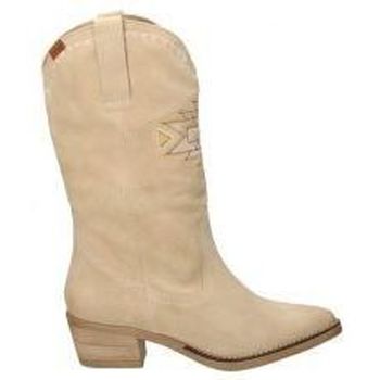 Zapatos Mujer Botas MTNG 52619 Beige