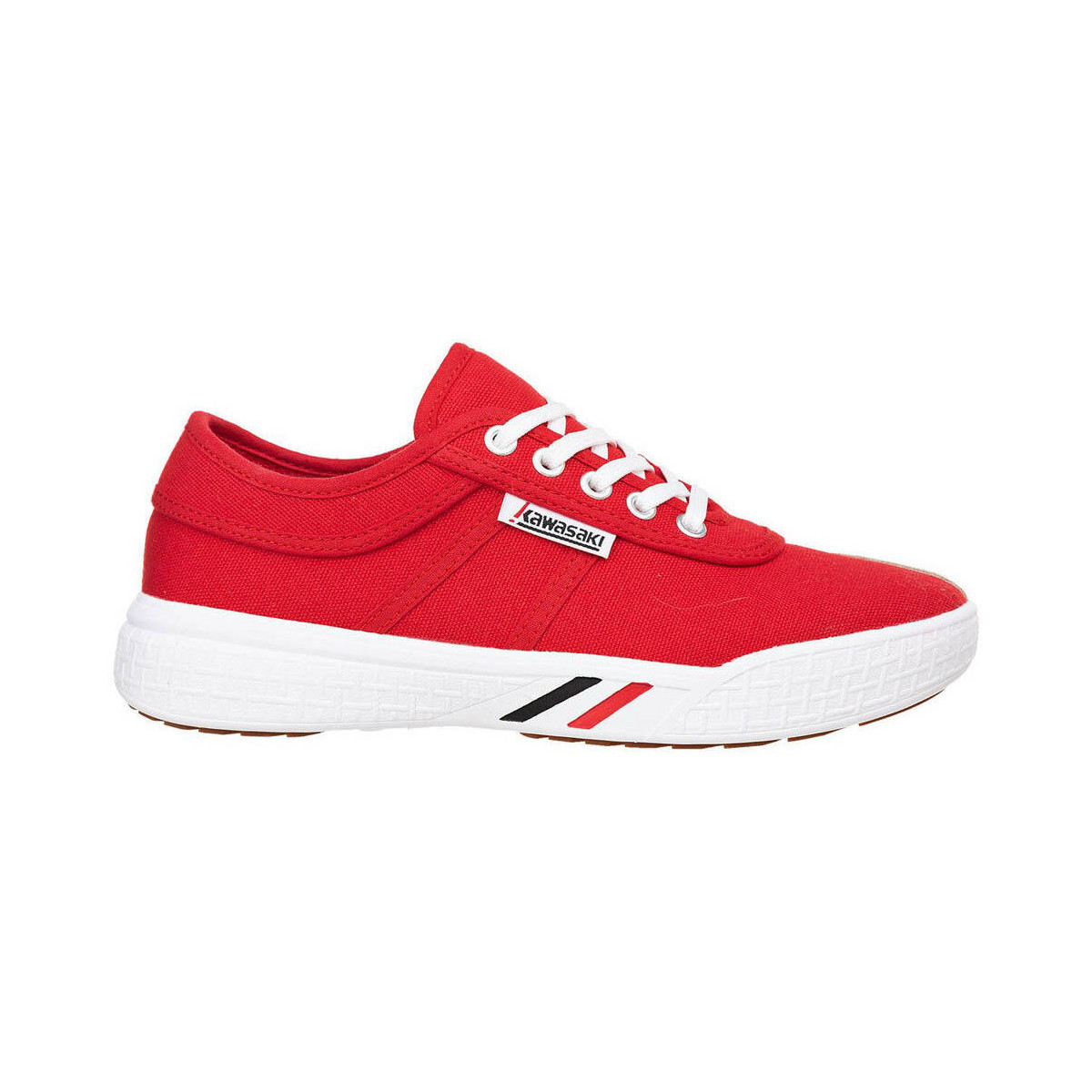 Zapatos Mujer Deportivas Moda Kawasaki Leap Canvas Shoe K204413 4012 Fiery Red Rojo