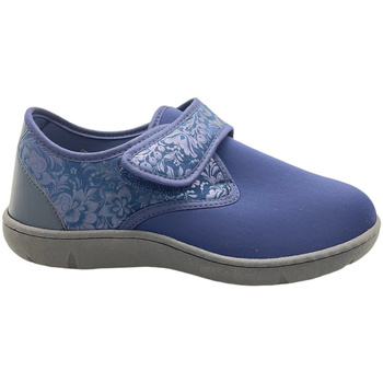 Zapatos Mujer Pantuflas Shoes4Me LIP5278blu Azul