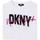 textil Niña Camisetas manga corta Dkny D35S37/10B Blanco