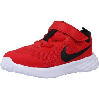 Zapatos Niño Zapatillas bajas Nike REVOLUTION 6 BABY/TODDL Rojo