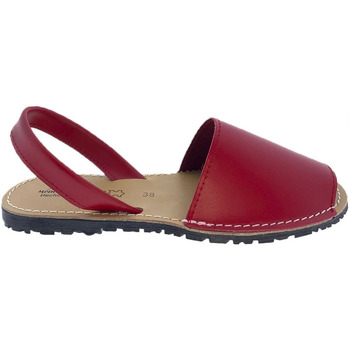 Zapatos Mujer Derbie & Richelieu Huran Sandalias Menorquinas Rojo Rojo