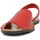 Zapatos Sandalias Colores 11943-18 Rojo
