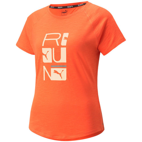 textil Mujer Camisetas sin mangas Puma  Naranja