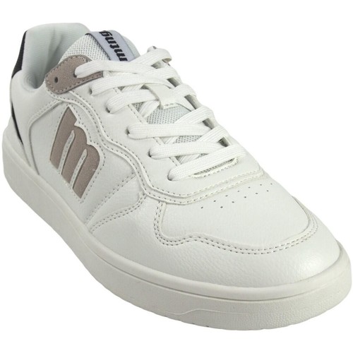 Zapatos Hombre Multideporte MTNG Zapato caballero MUSTANG 84324 blanco Marrón
