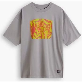 textil Hombre Tops y Camisetas Levi's A1005 SKATE BOX TEE-0006 GRAY Gris