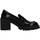 Zapatos Mujer Mocasín Vsl 7368/INV Negro