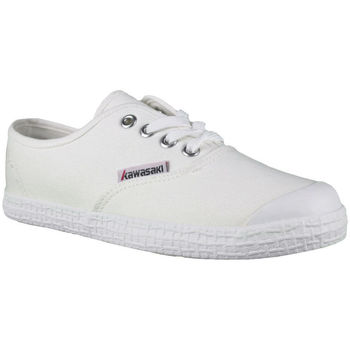 Zapatos Hombre Deportivas Moda Kawasaki Base Canvas Shoe K202405 1002 White Blanco