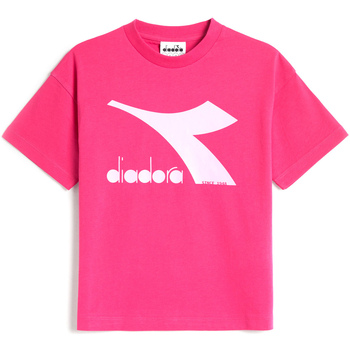 textil Niños Camisetas manga corta Diadora 102178266 Rosa