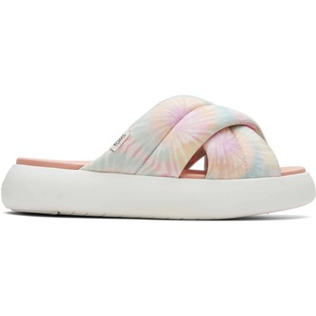 Zapatos Mujer Pantuflas Toms TieDye Repreve Jersey Mallow Crossover Sandal 13