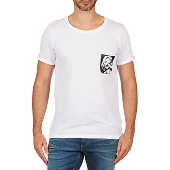 textil Hombre Camisetas manga corta Eleven Paris MARYLINPOCK MEN Blanco