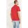 textil Hombre Camisetas manga corta Guess M2YP25 KARS0 - Hombres Rojo
