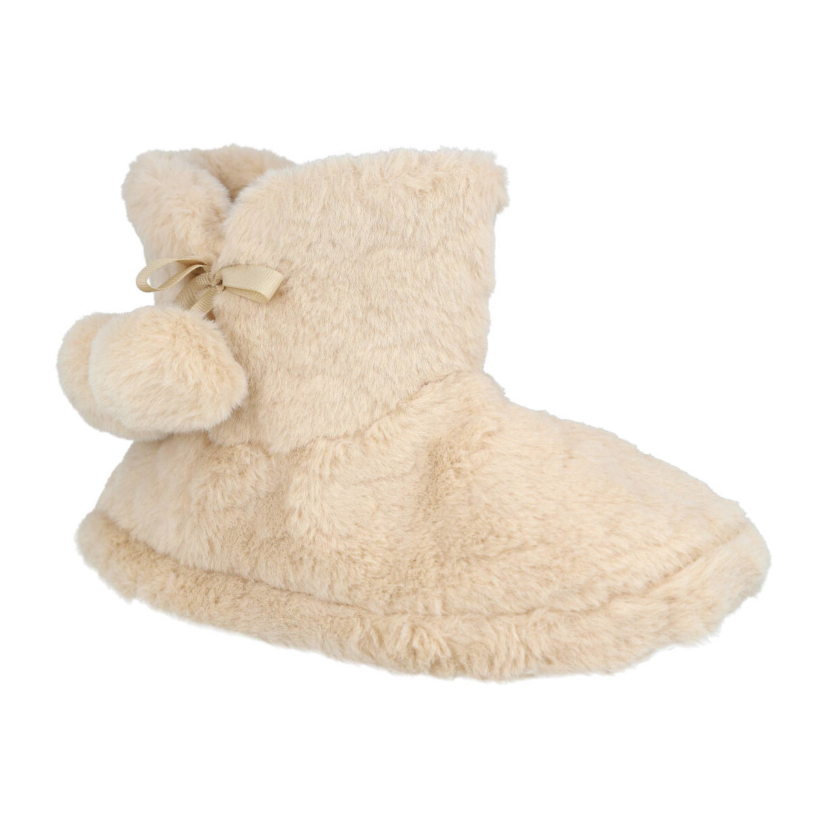 Zapatos Mujer Pantuflas Bubble Bobble MD21M805 Beige