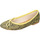 Zapatos Mujer Bailarinas-manoletinas Café Noir BF832 QDF822 Amarillo