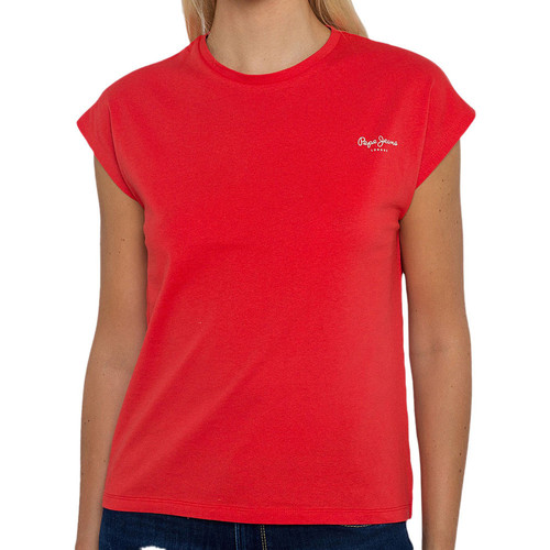 textil Mujer Tops y Camisetas Pepe jeans  Rojo
