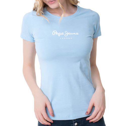 textil Mujer Tops y Camisetas Pepe jeans  Azul