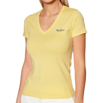 textil Mujer Tops y Camisetas Pepe jeans  Amarillo