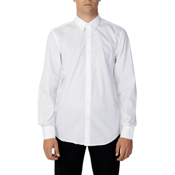 textil Hombre Camisas manga larga Antony Morato MMSL00628-FA400078 Blanco