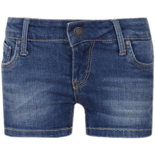 textil Niña Shorts / Bermudas Pepe jeans PG800177 Azul