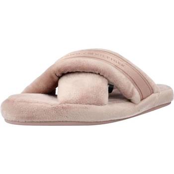 Zapatos Mujer Pantuflas Tommy Hilfiger COMFY HOME SLIPPERS WITH Rosa