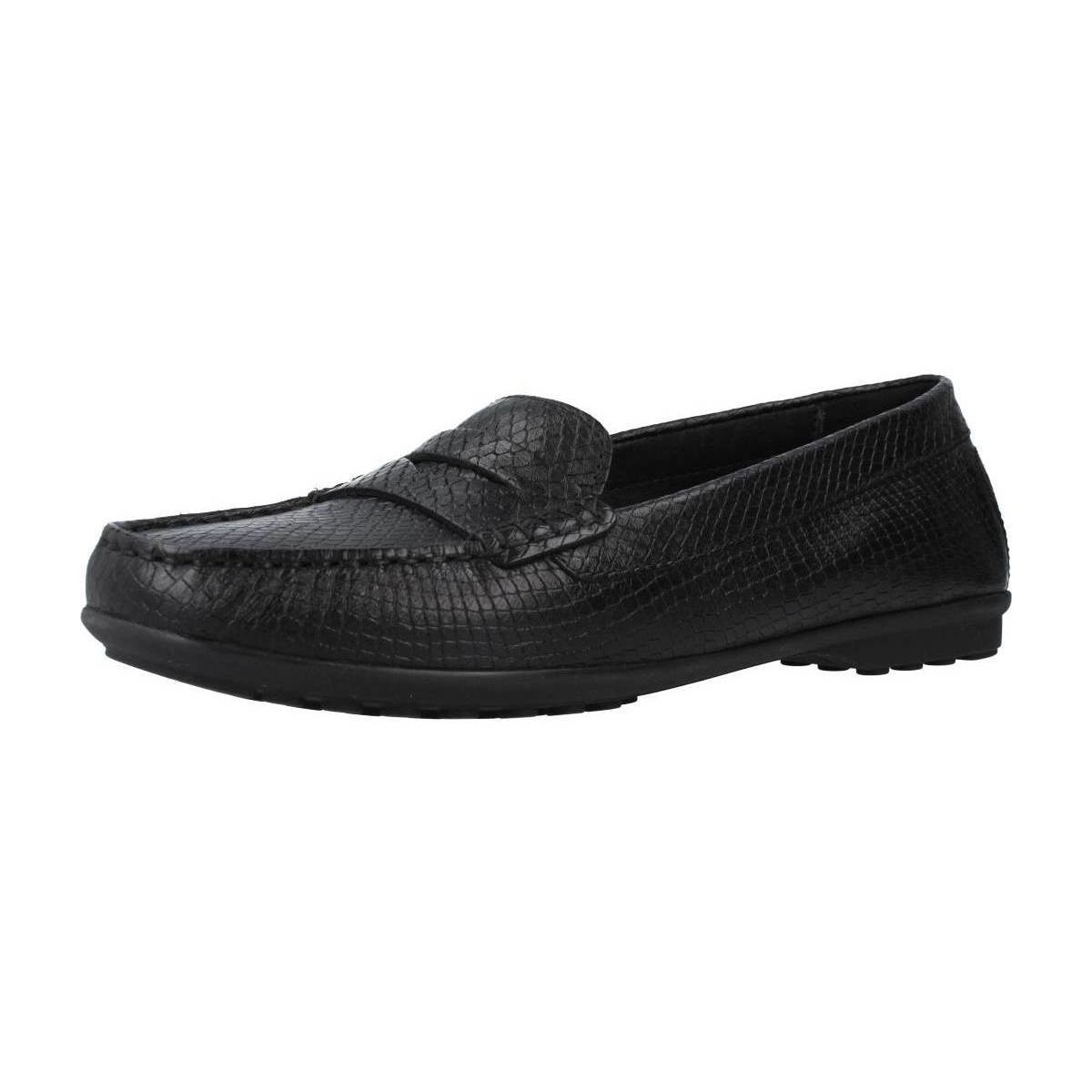 Zapatos Mujer Mocasín Geox D ELIDIA A Negro