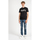 textil Hombre Camisetas manga corta Les Hommes LLT202-717P | Round Neck T-Shirt Negro