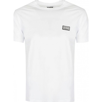 textil Hombre Camisetas manga corta Les Hommes LKT100 703 Blanco
