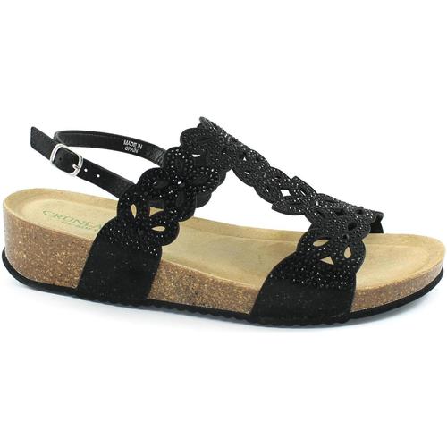 Zapatos Mujer Sandalias Grunland GRU-RRR-SB0795-NE Negro