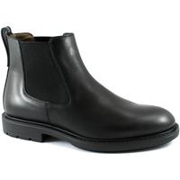 Zapatos Hombre Botas de caña baja NeroGiardini NGU-I22-01663-100 Negro