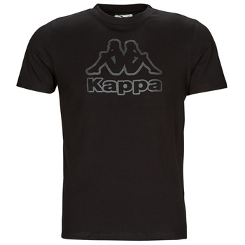 textil Hombre Camisetas manga corta Kappa CREEMY Negro