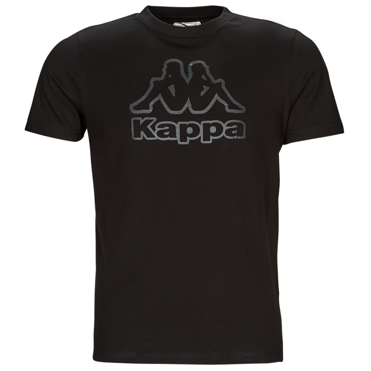 textil Hombre Camisetas manga corta Kappa CREEMY Negro