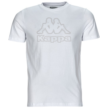 textil Hombre Camisetas manga corta Kappa CREEMY Blanco