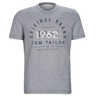 textil Hombre Camisetas manga corta Tom Tailor 1035549 Gris