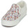 Zapatos Mujer Slip on Vans CLASSIC SLIP-ON Blanco / Multicolor