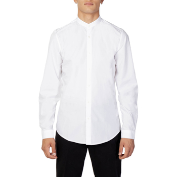 textil Hombre Camisas manga larga Antony Morato MMSL00692-FA400078 Blanco